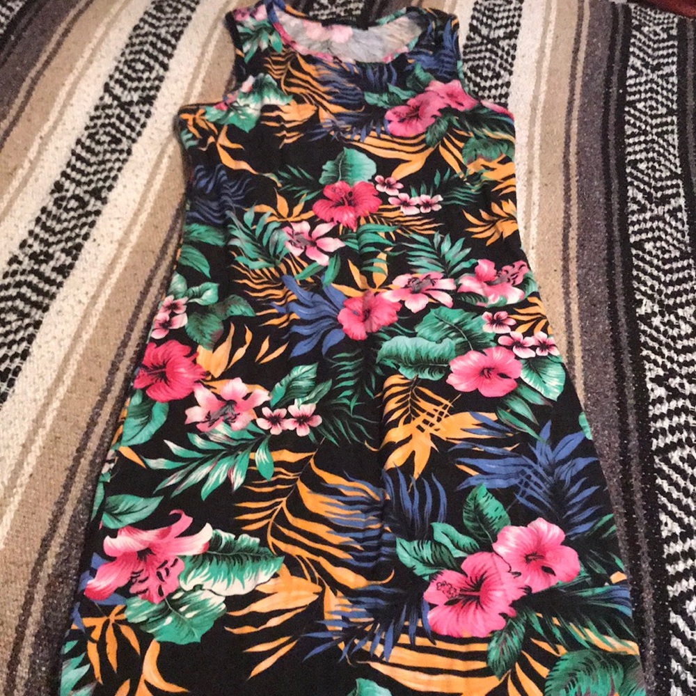 Floral Body-con Dress